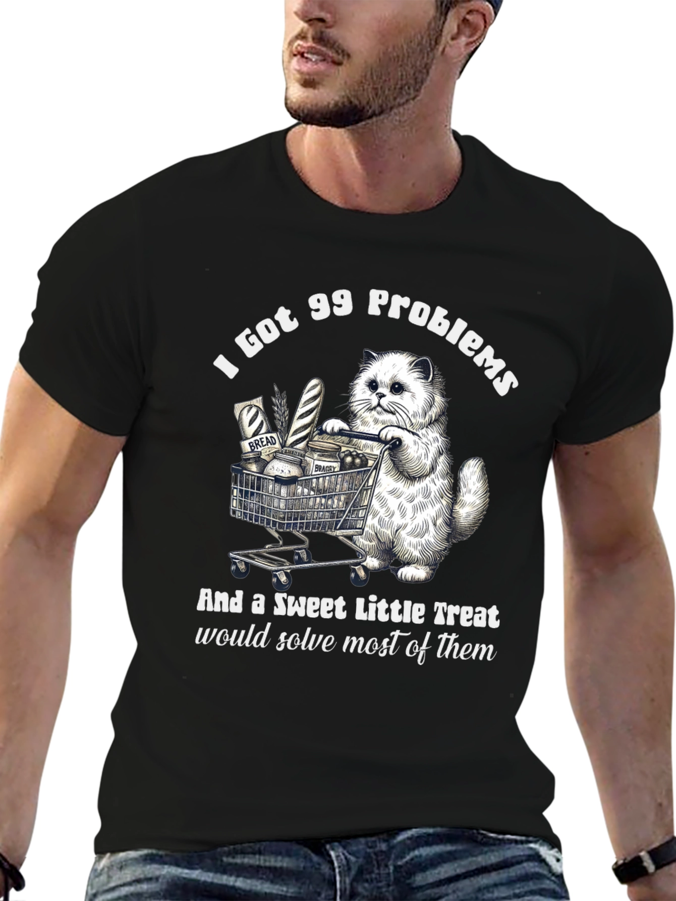 I Got 99 Problems Cat T-Shirt