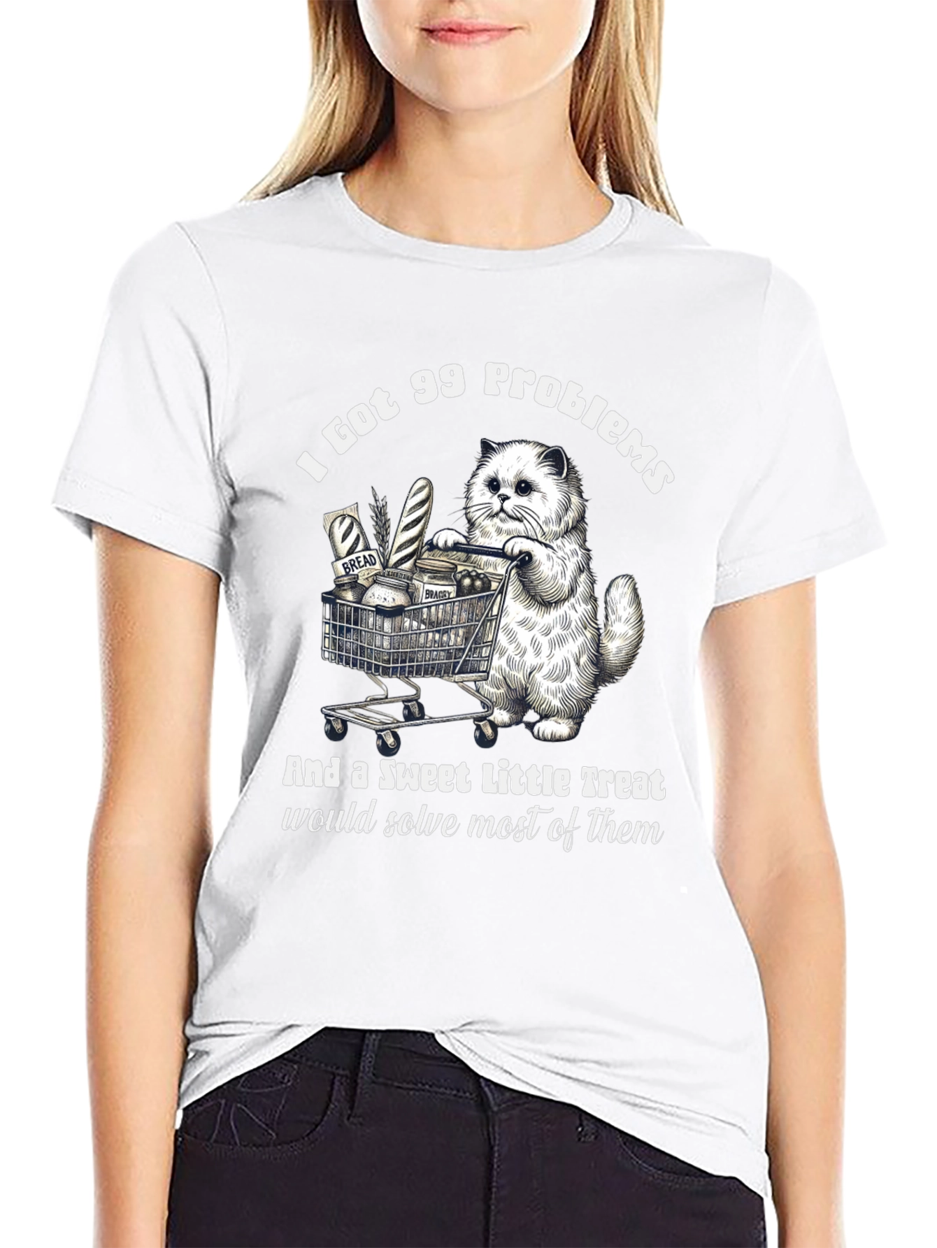 I Got 99 Problems Cat T-Shirt