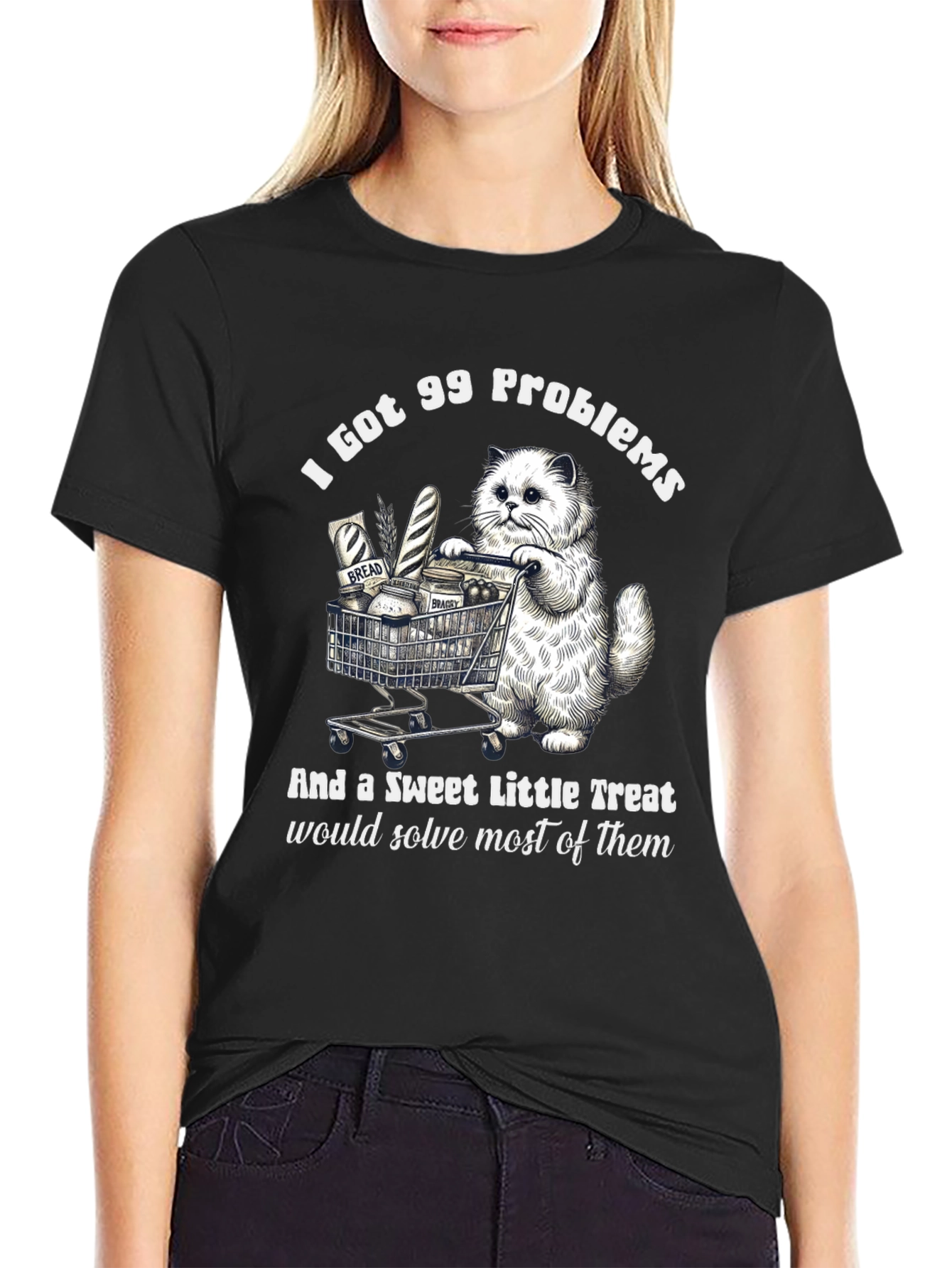 I Got 99 Problems Cat T-Shirt