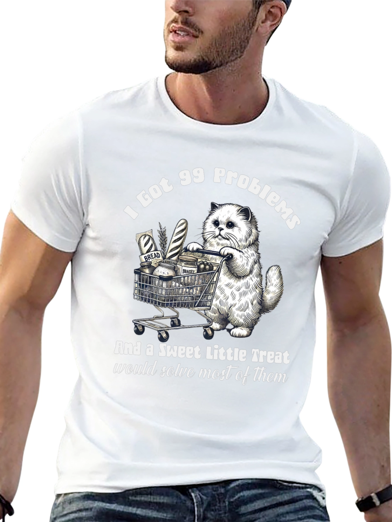 I Got 99 Problems Cat T-Shirt