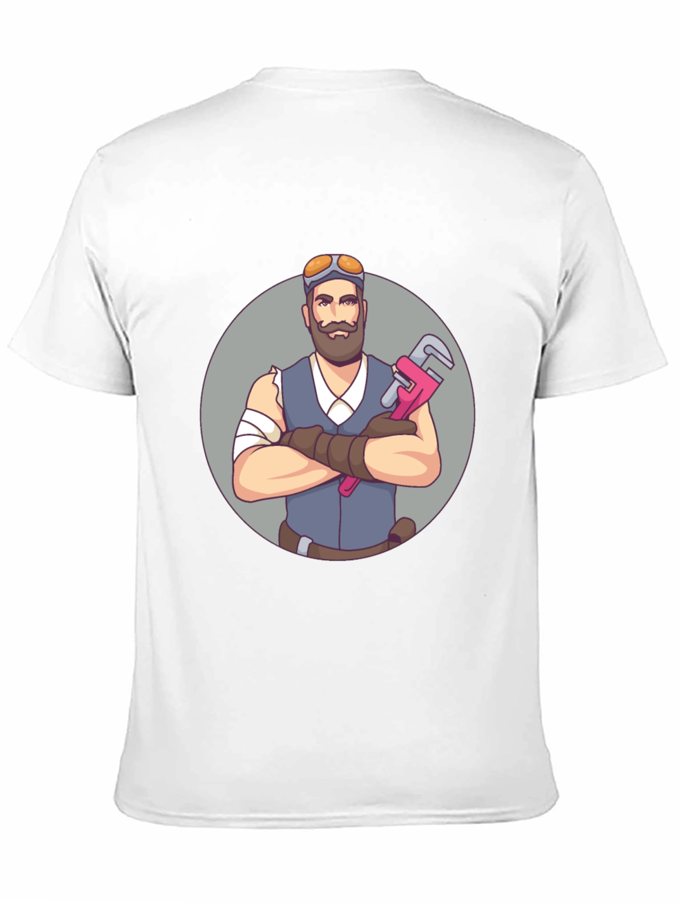 Steam Punk Plumber Graphic T-Shirt