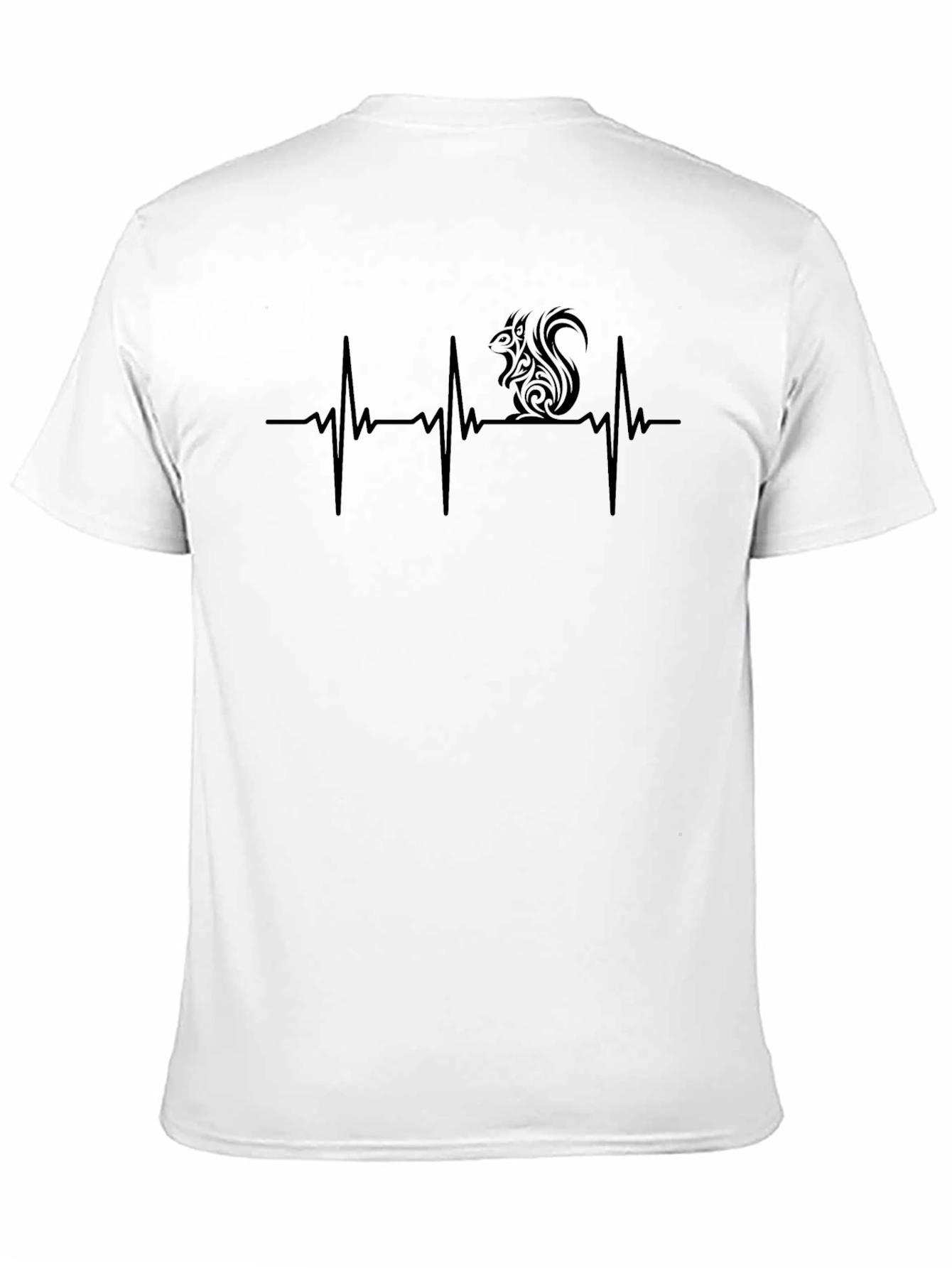 Squirrel Heartbeat T-Shirt - Funny Animal Lover Tee