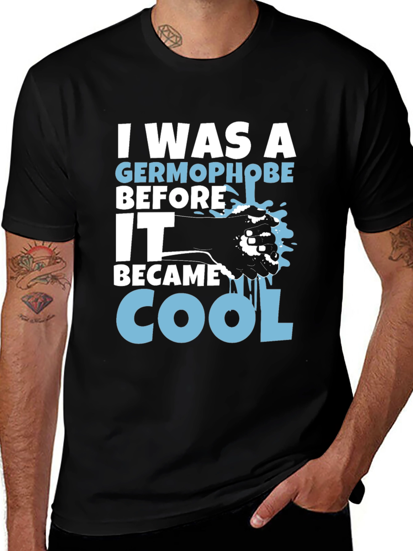Germophobe Before Cool T-Shirt