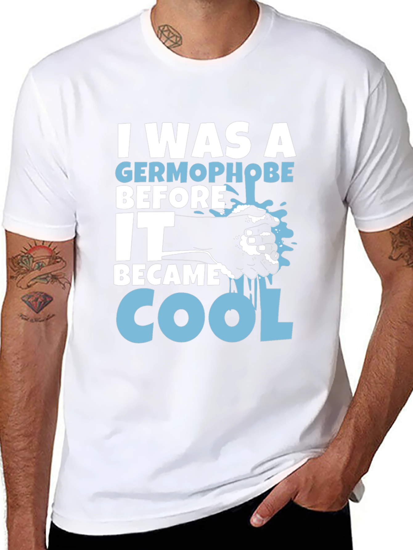 Germophobe Before Cool T-Shirt