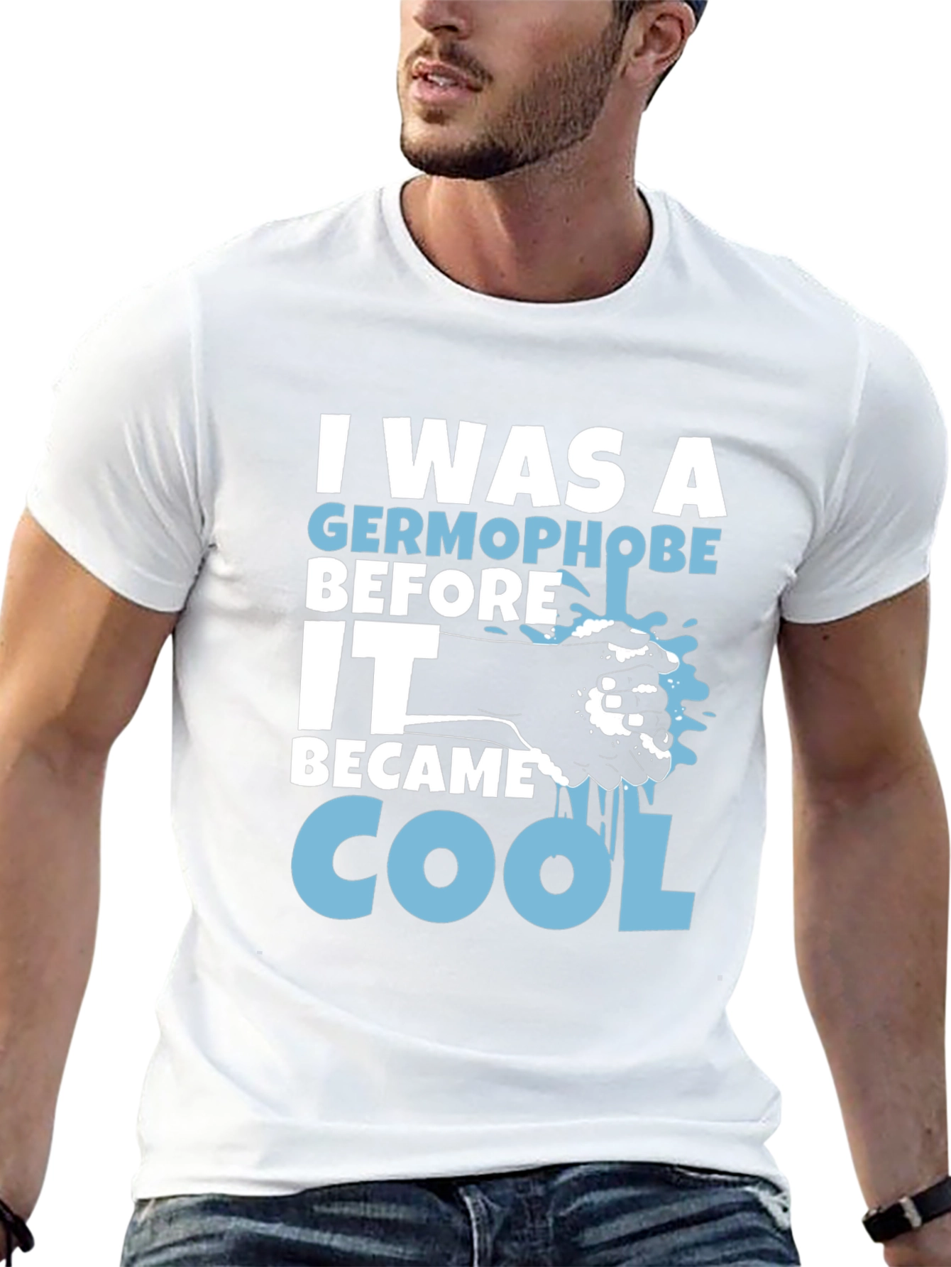 Germophobe Before Cool T-Shirt