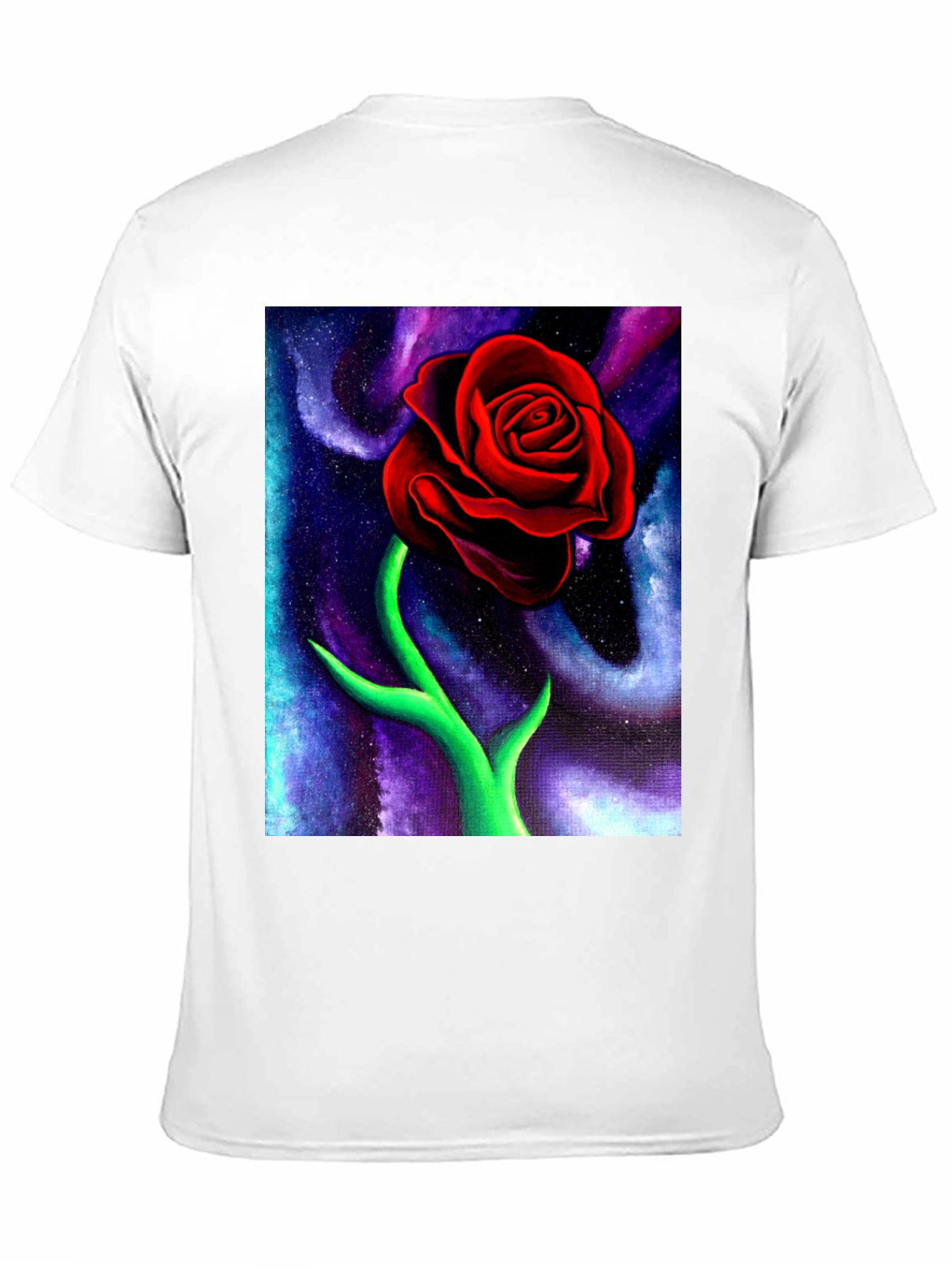 Red Rose Galaxy T-Shirt