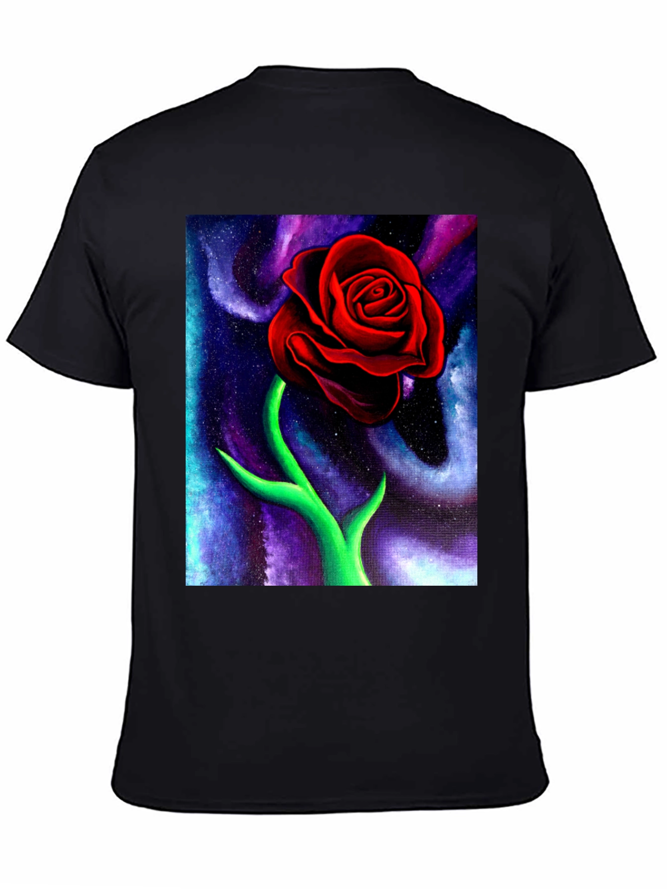 Red Rose Galaxy T-Shirt