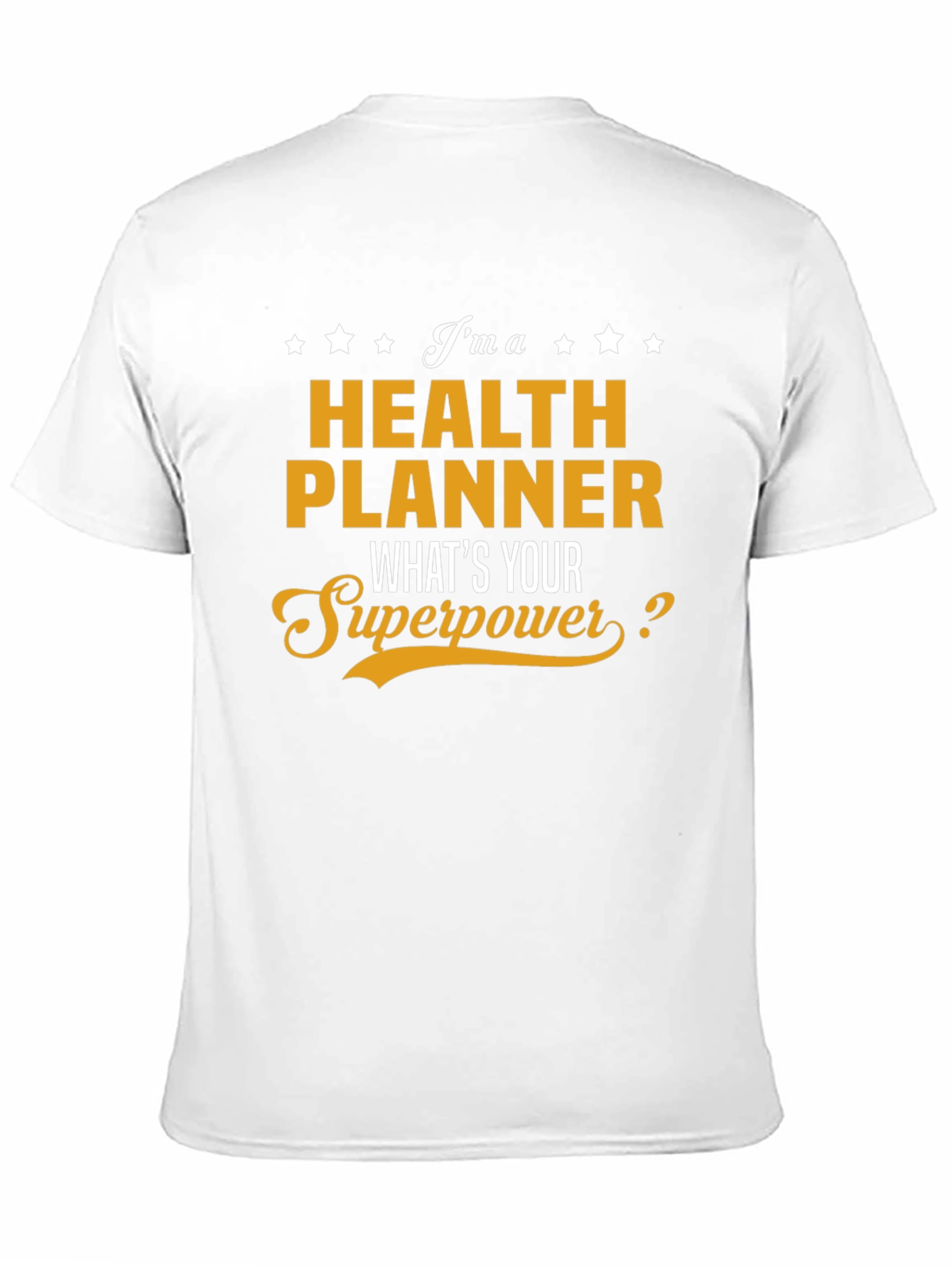 Health Planner Superpower Graphic T-Shirt