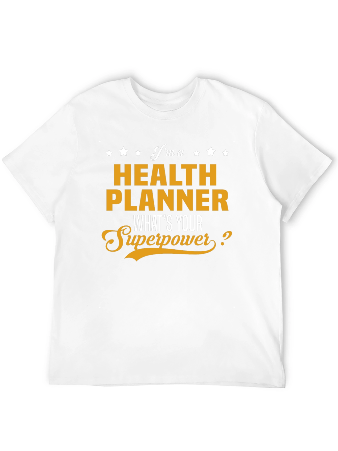 Health Planner Superpower Graphic T-Shirt