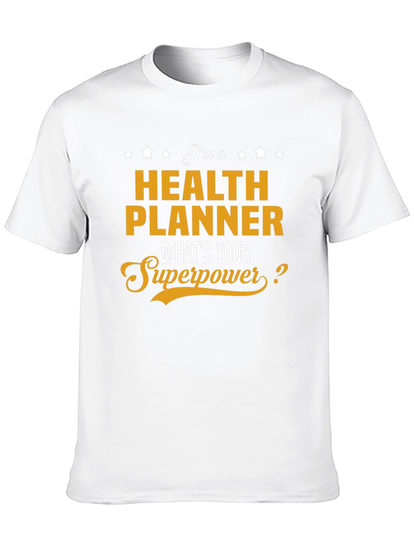 Health Planner Superpower Graphic T-Shirt