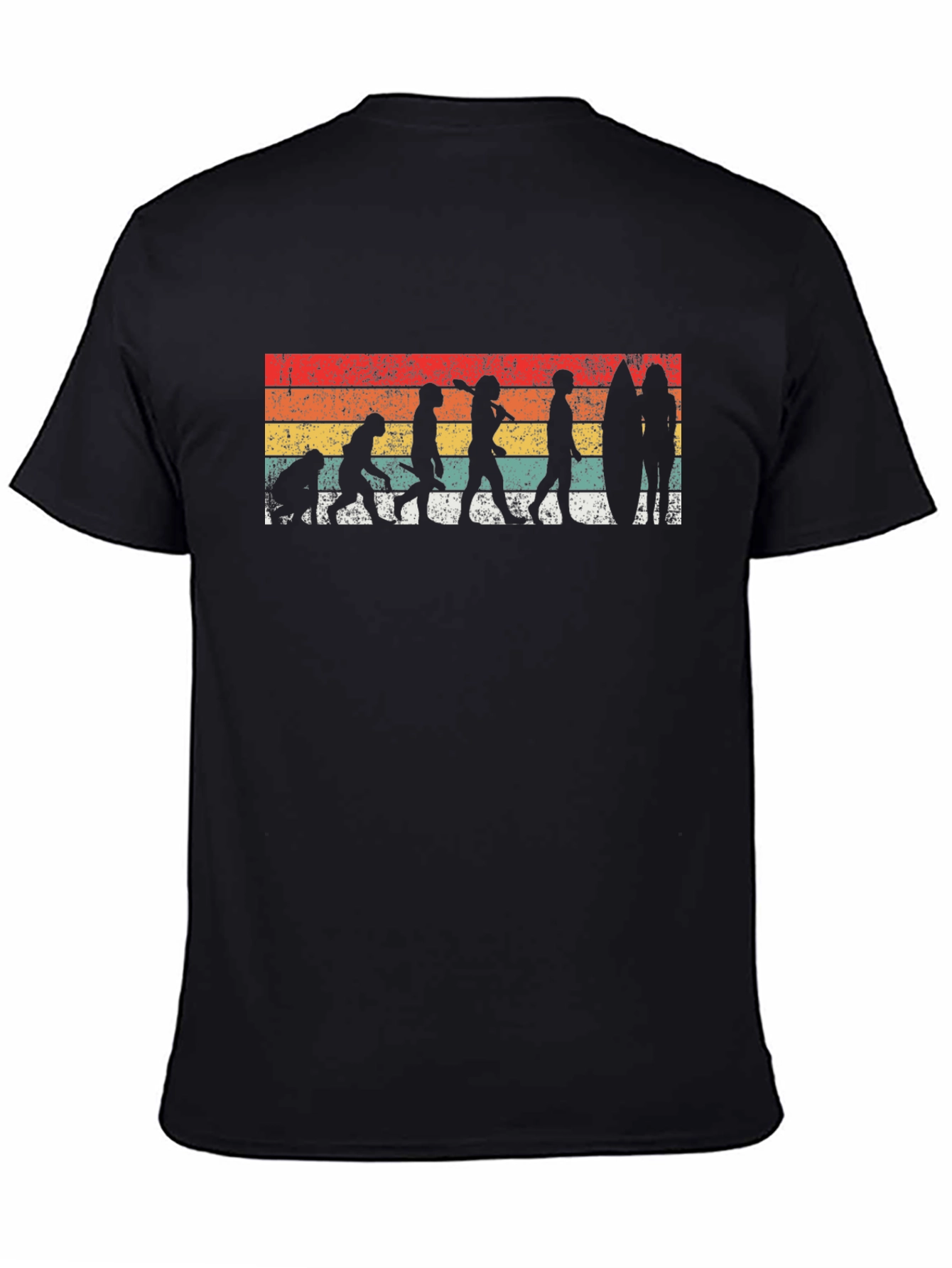 Surfing Evolution Graphic Tee