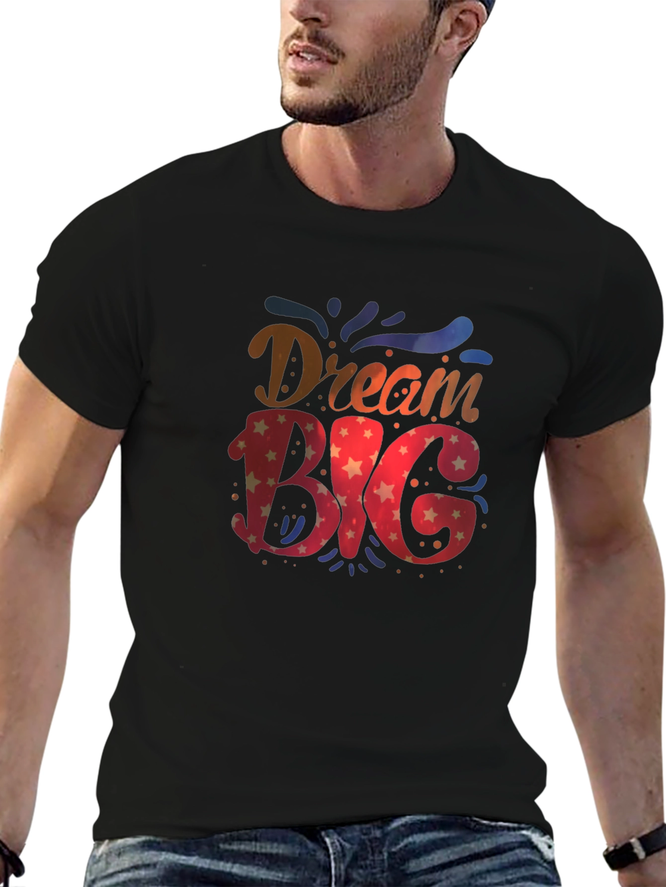 Dream Big Graphic Tee - Motivational T-Shirt