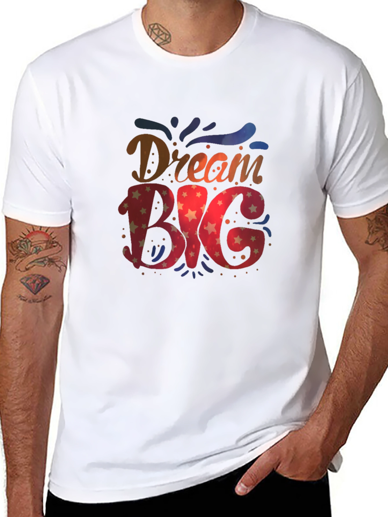 Dream Big Graphic Tee - Motivational T-Shirt