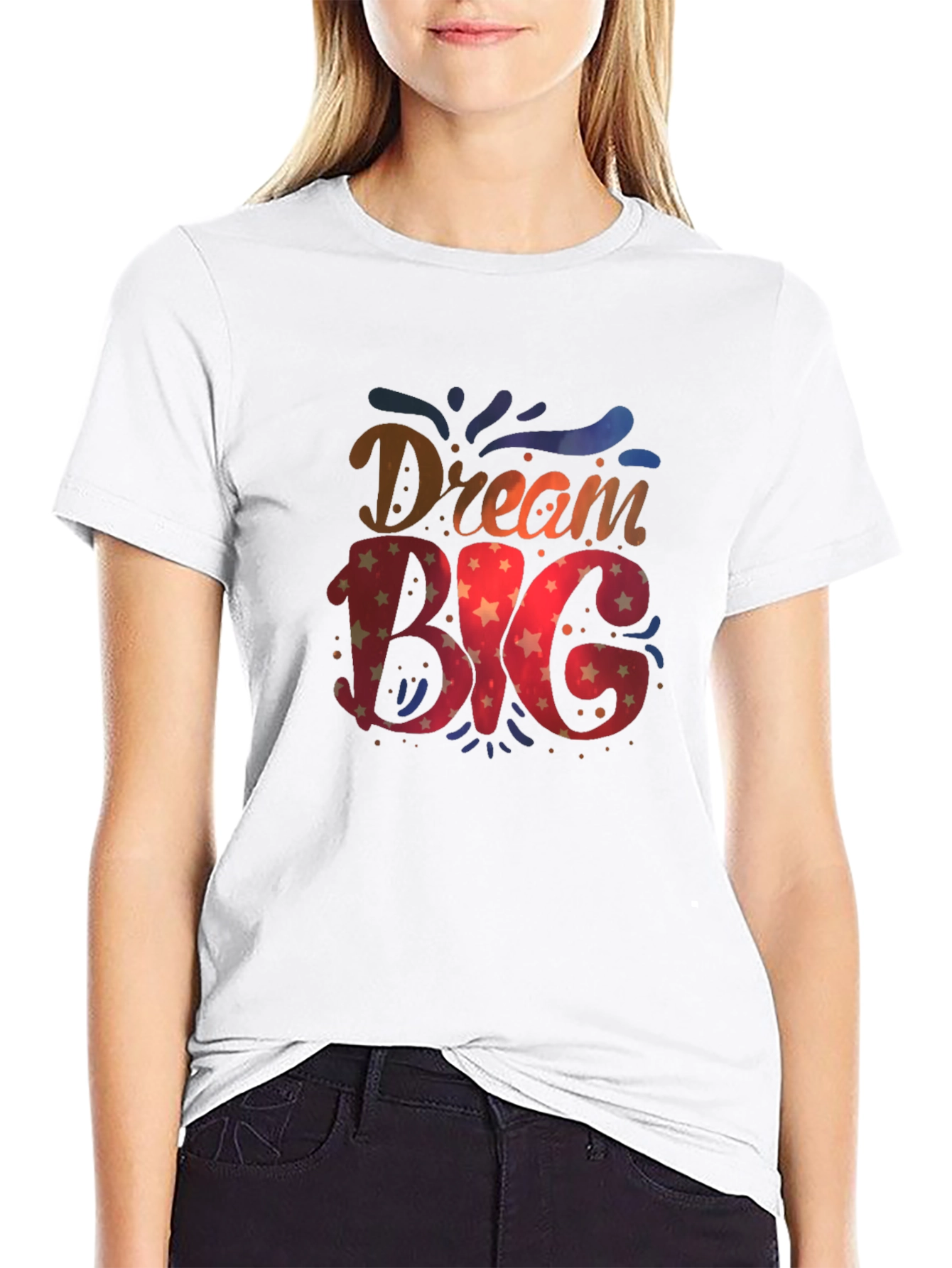 Dream Big Graphic Tee - Motivational T-Shirt