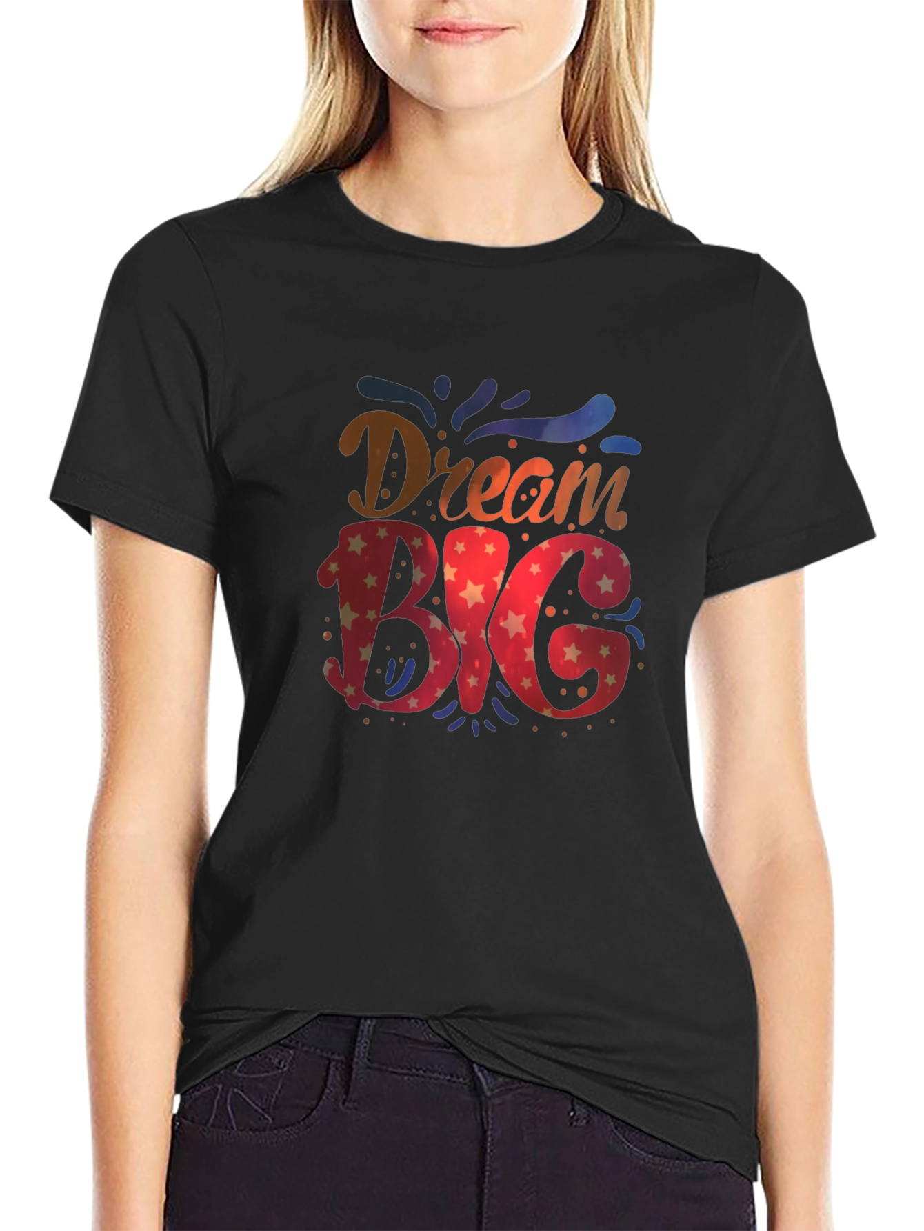 Dream Big Graphic Tee - Motivational T-Shirt
