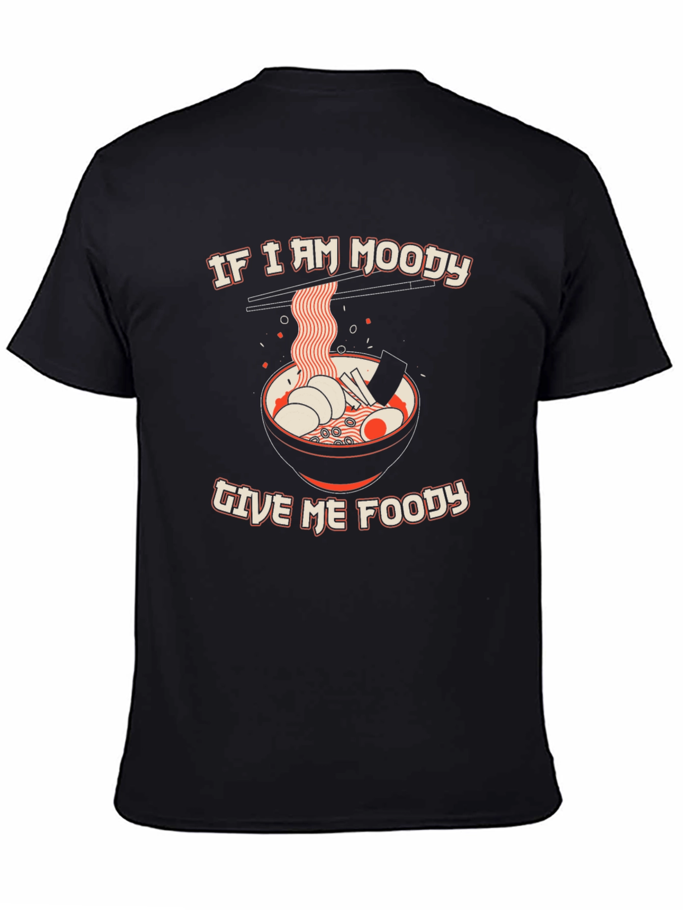 Moody Foody Ramen Graphic T-Shirt