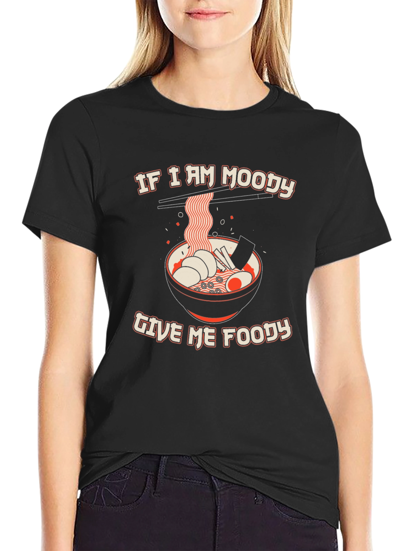 Moody Foody Ramen Graphic T-Shirt