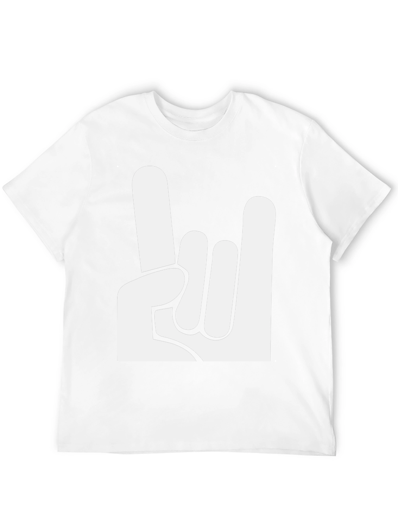 Rock On! Graphic Tee - Black Cotton T-Shirt