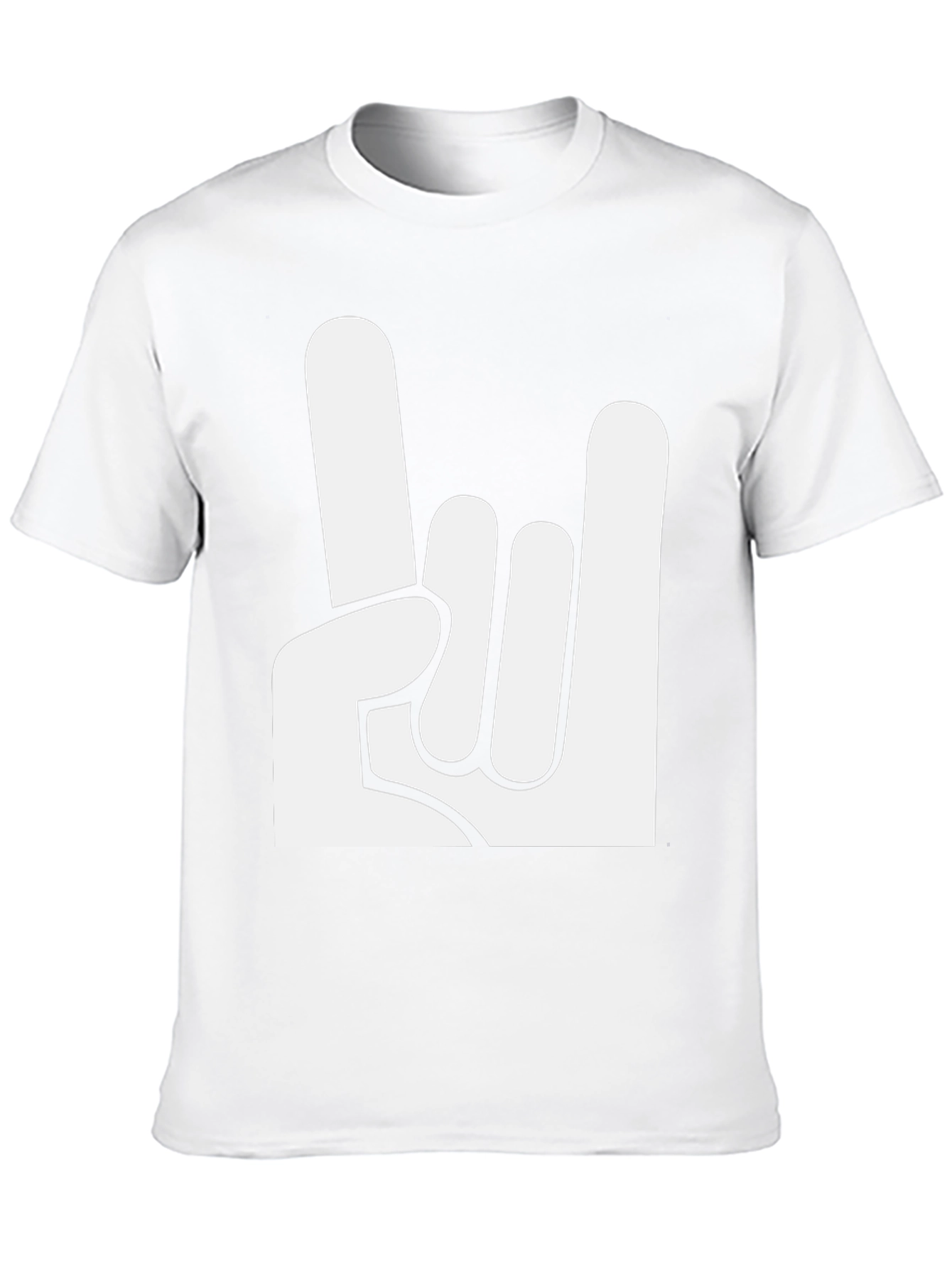 Rock On! Graphic Tee - Black Cotton T-Shirt