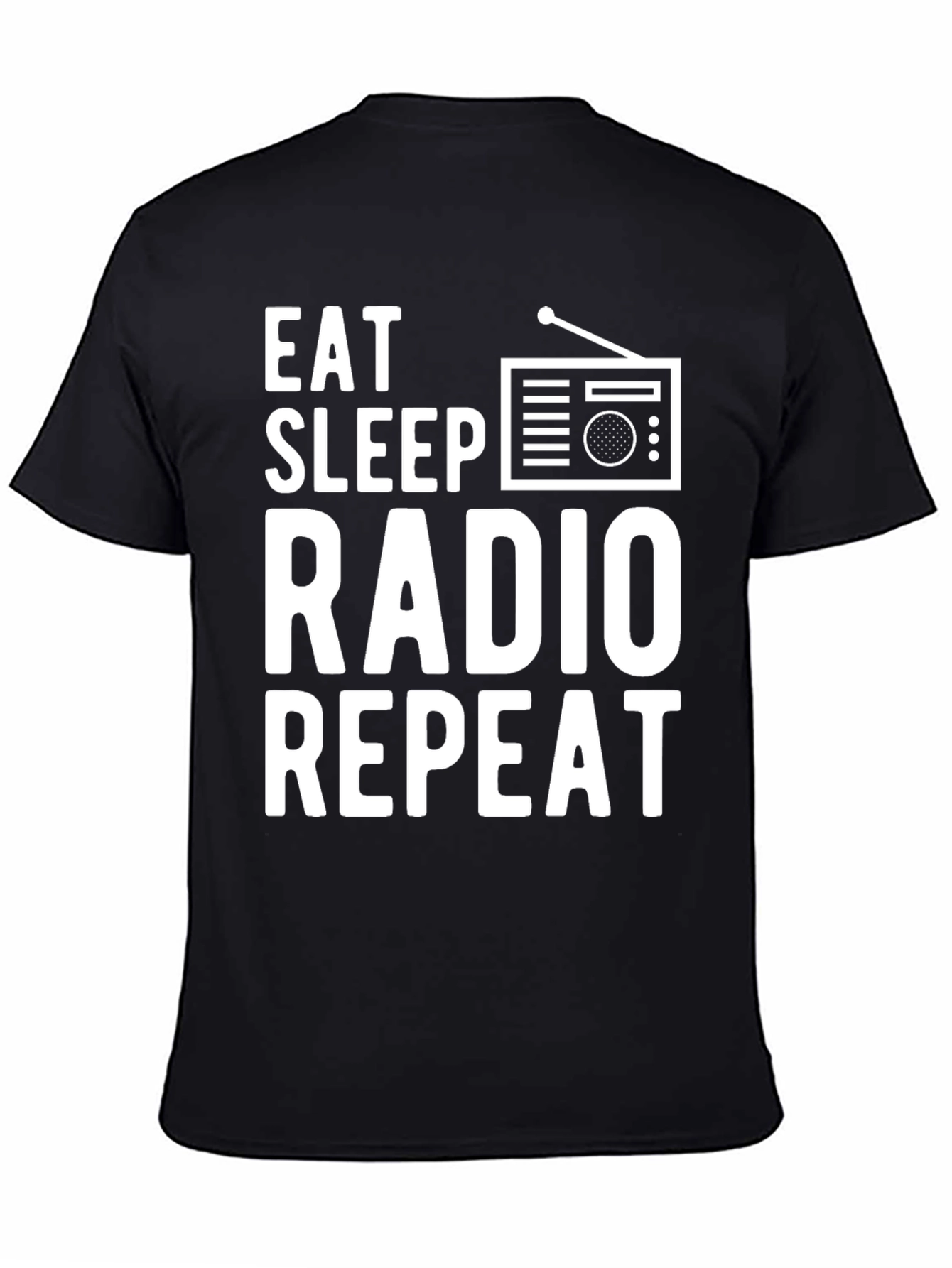 Eat Sleep Radio Repeat T-Shirt