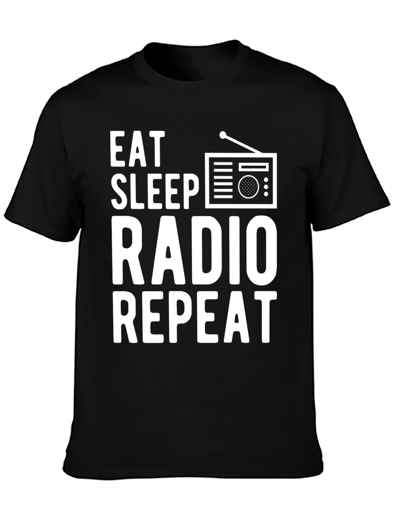 Eat Sleep Radio Repeat T-Shirt