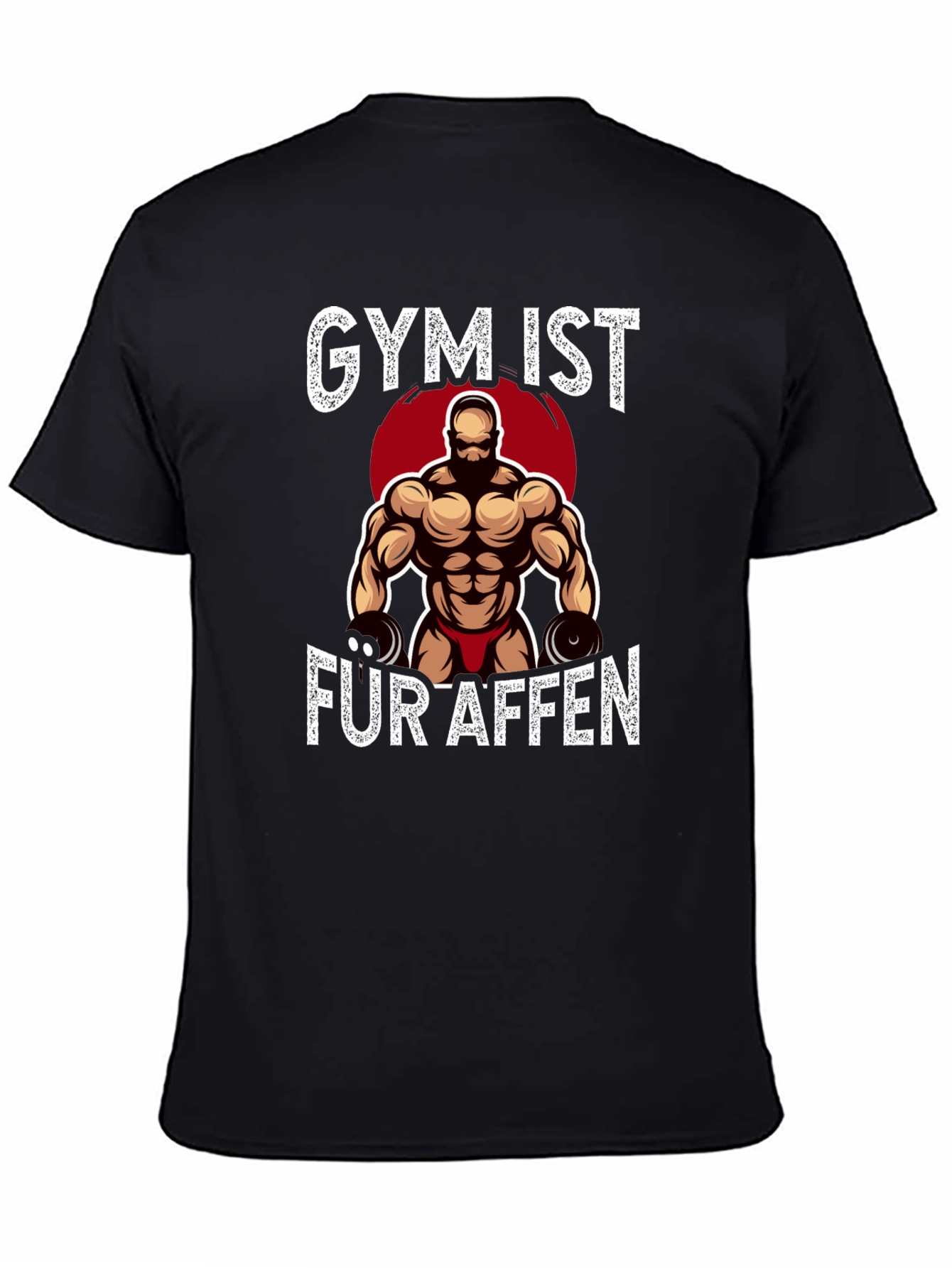 Gym Ist Fur Affen Graphic T-Shirt