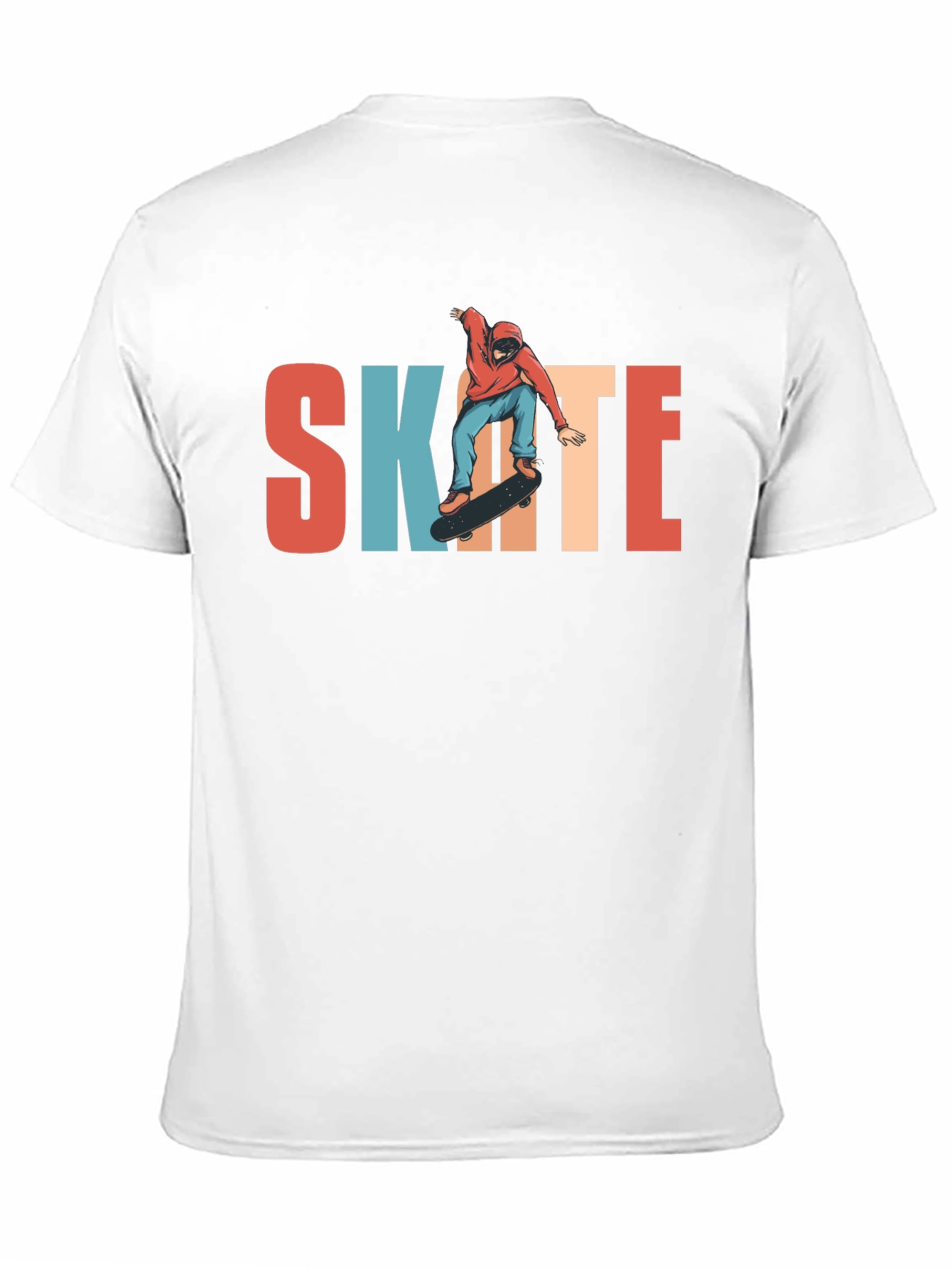 Skate T-Shirt | Retro Skateboarder Graphic Tee
