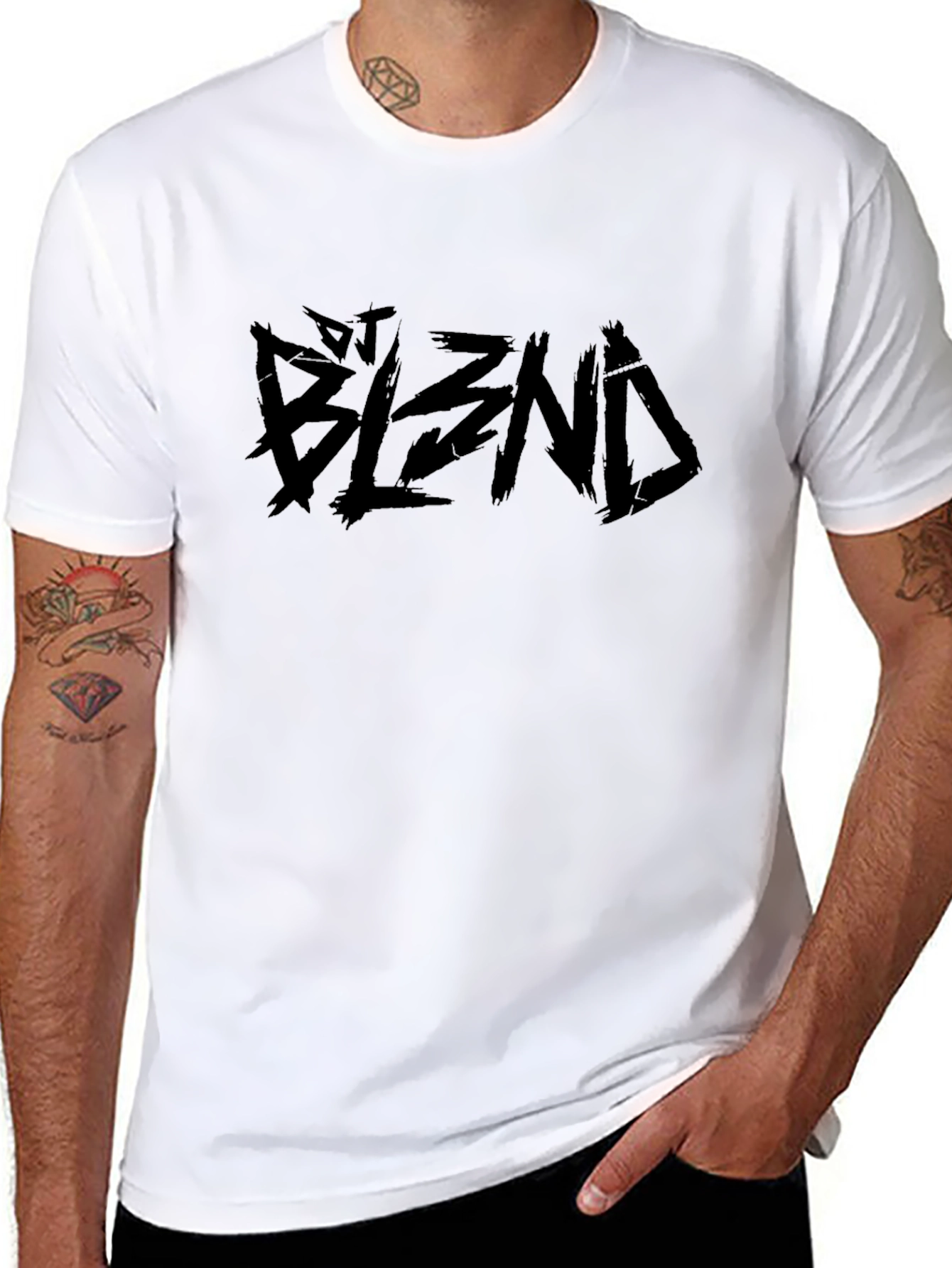 DJ Blend Black T-Shirt