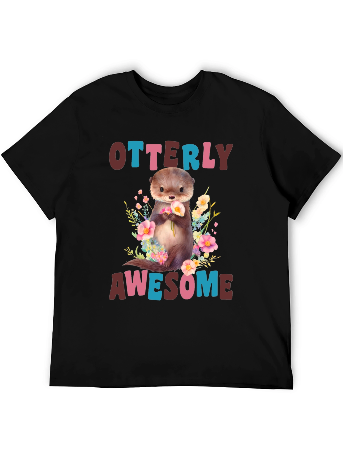 Otterly Awesome Graphic T-Shirt