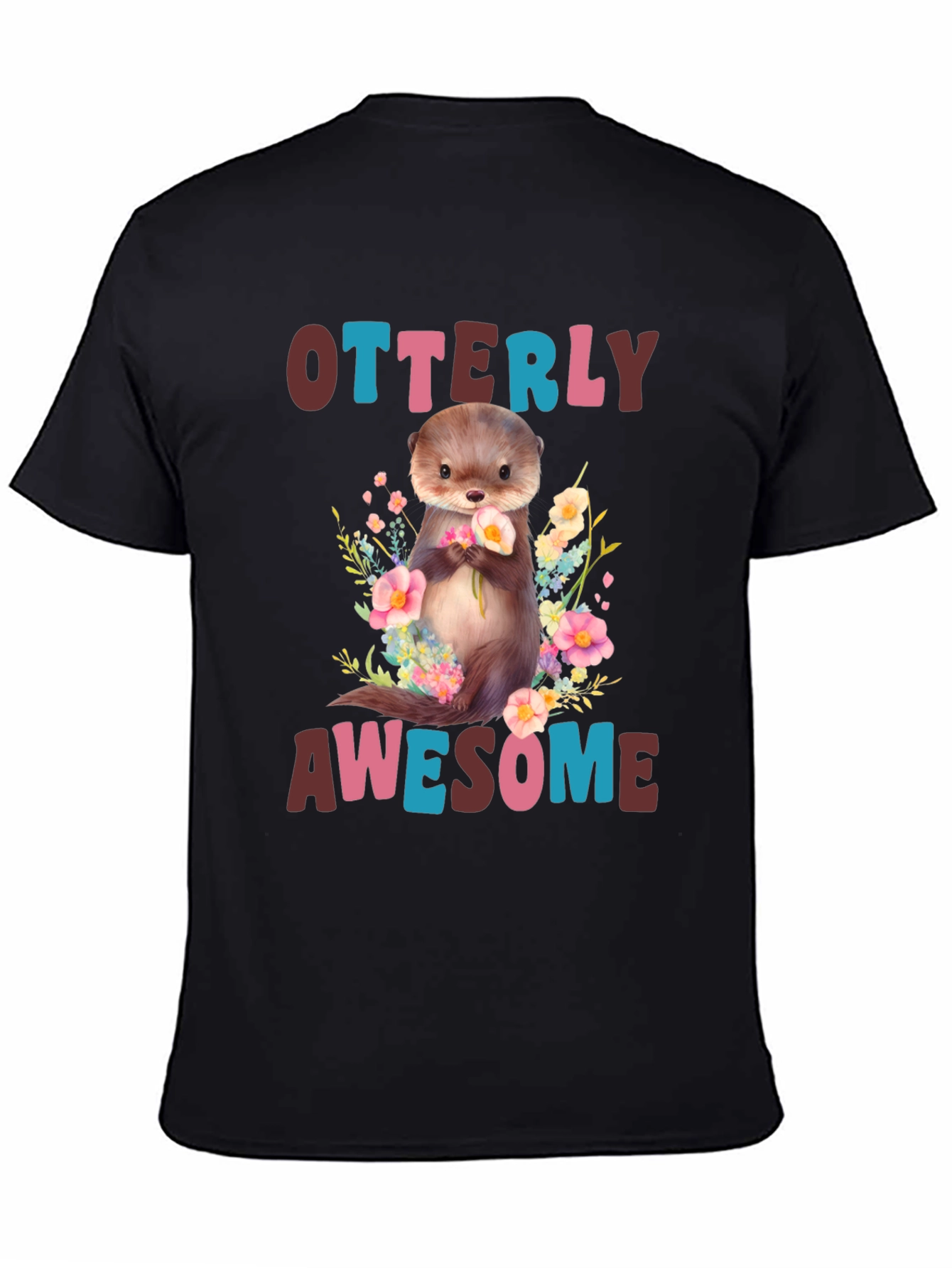 Otterly Awesome Graphic T-Shirt
