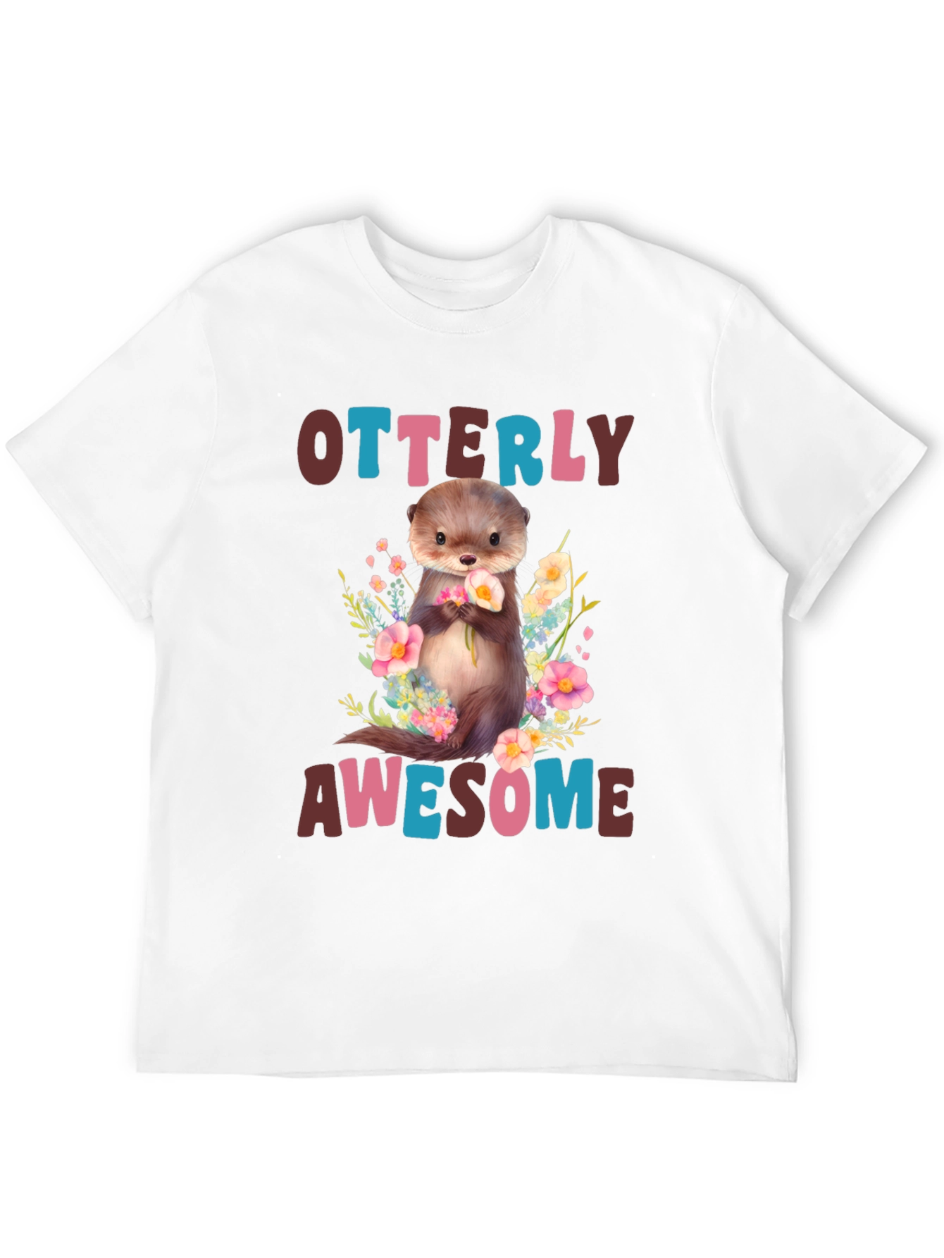 Otterly Awesome Graphic T-Shirt