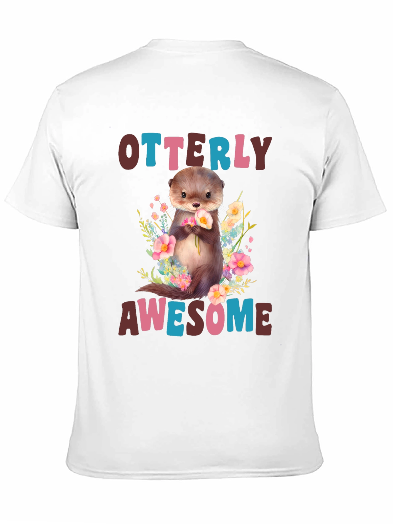 Otterly Awesome Graphic T-Shirt