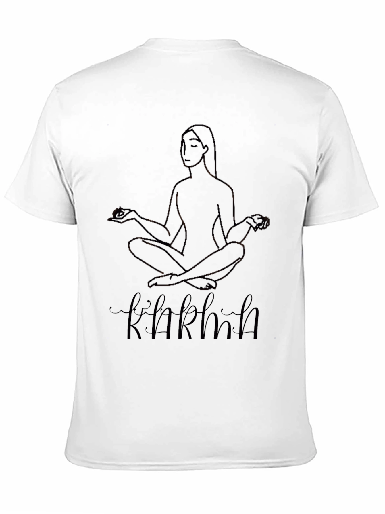 Karma Meditation Graphic T-Shirt - Relaxed Fit