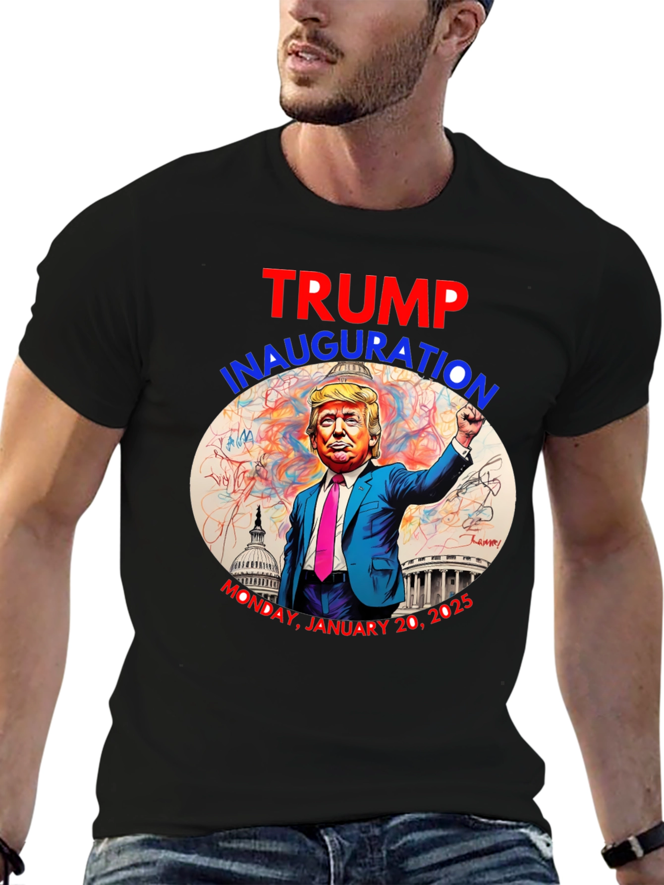 Trump Inauguration 2025 Graphic Tee