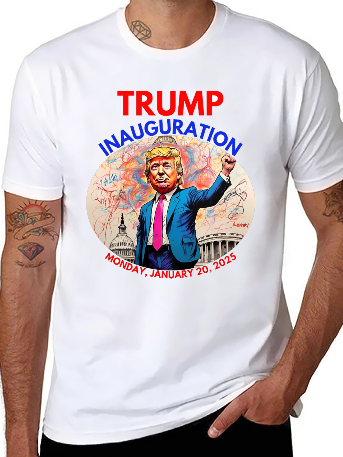 Trump Inauguration 2025 Graphic Tee