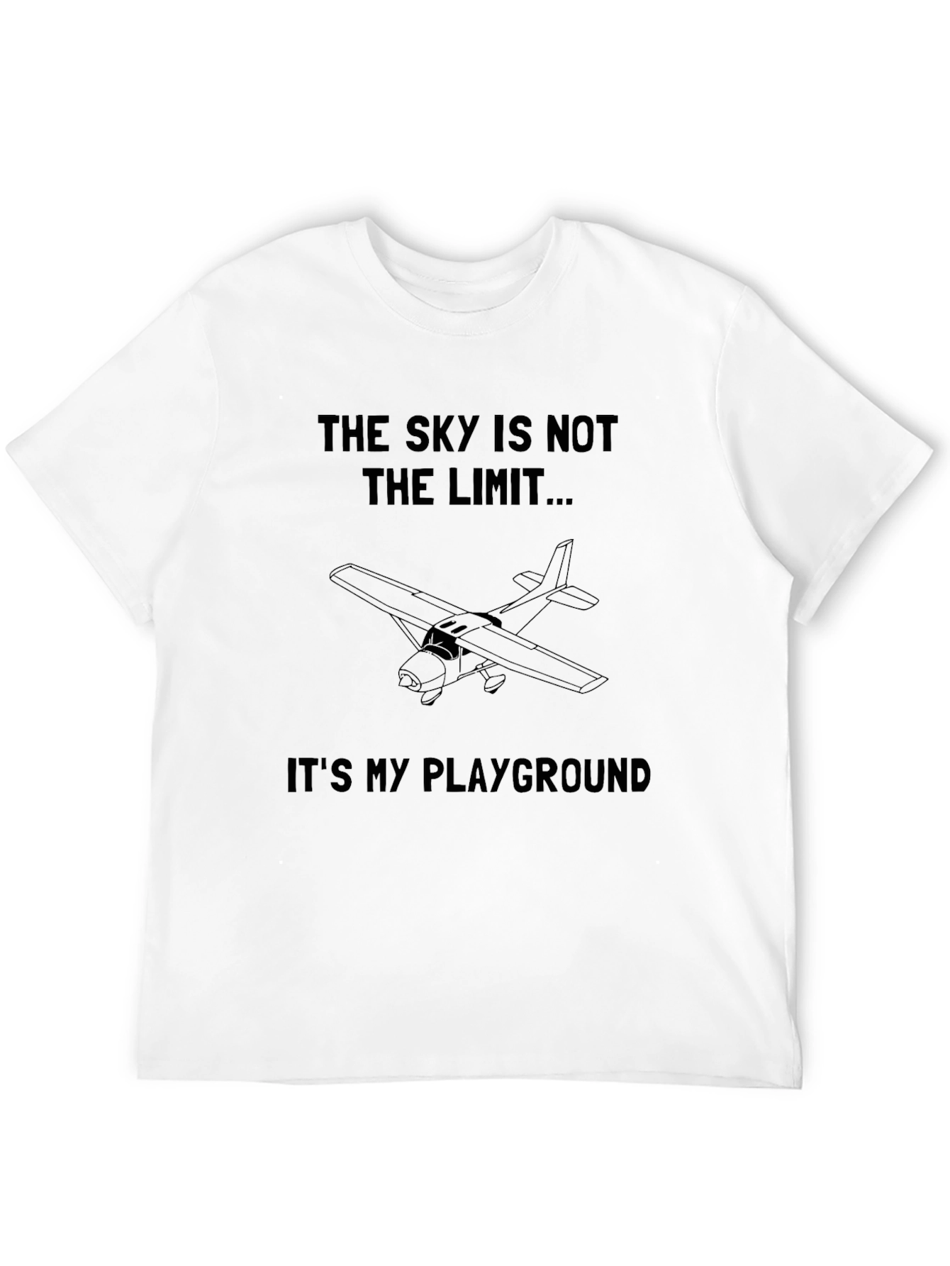 Skys The Limit Airplane T-Shirt