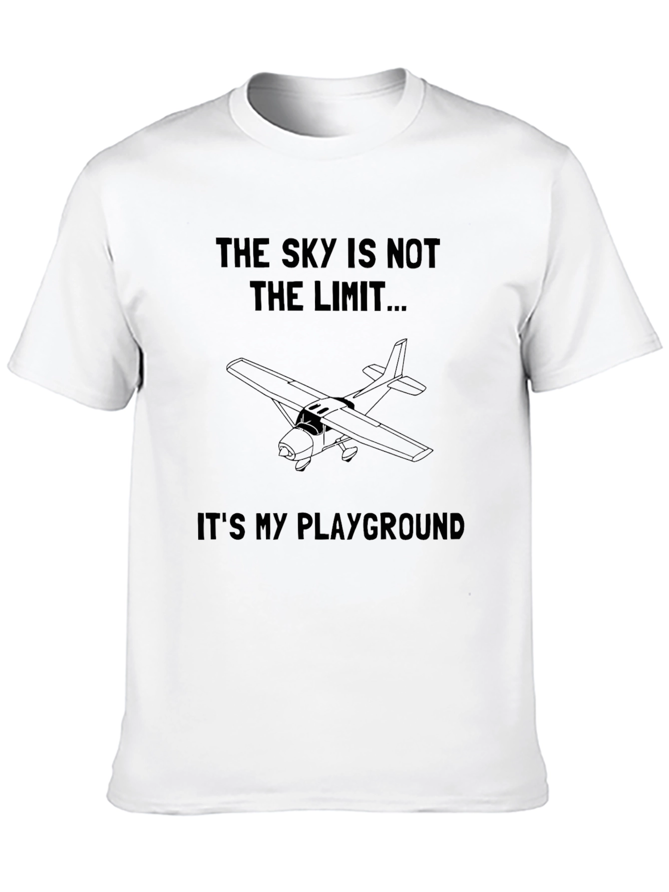 Skys The Limit Airplane T-Shirt