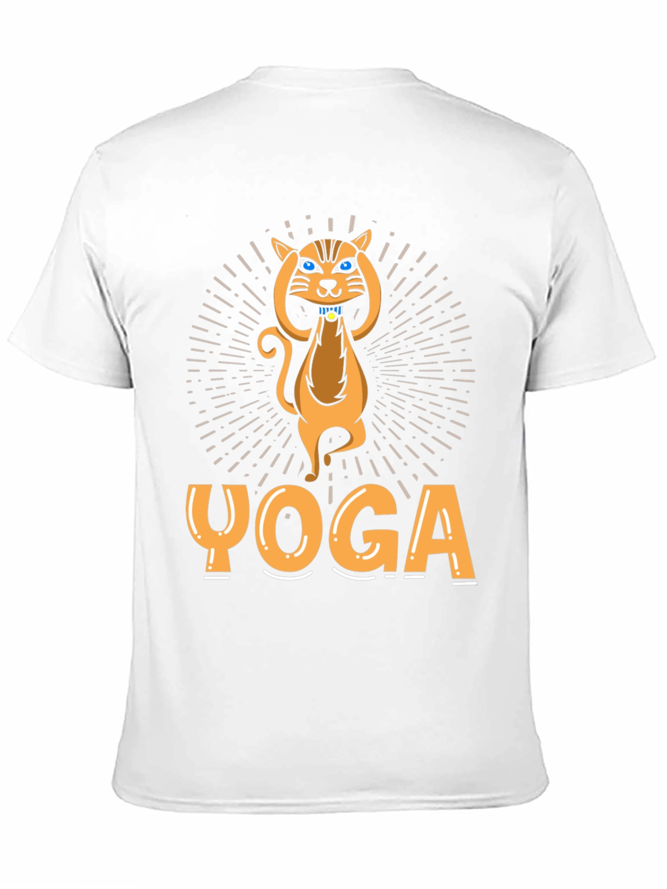 Yoga Cat Graphic T-Shirt - Unisex