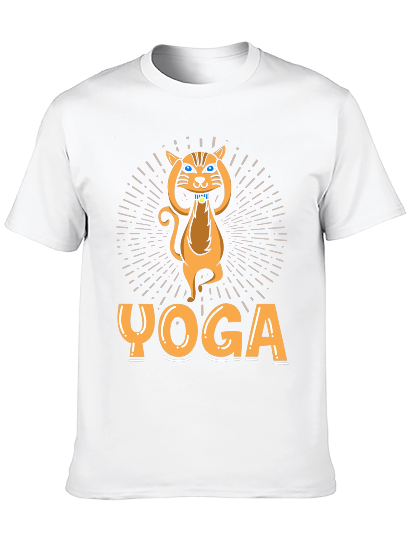 Yoga Cat Graphic T-Shirt - Unisex