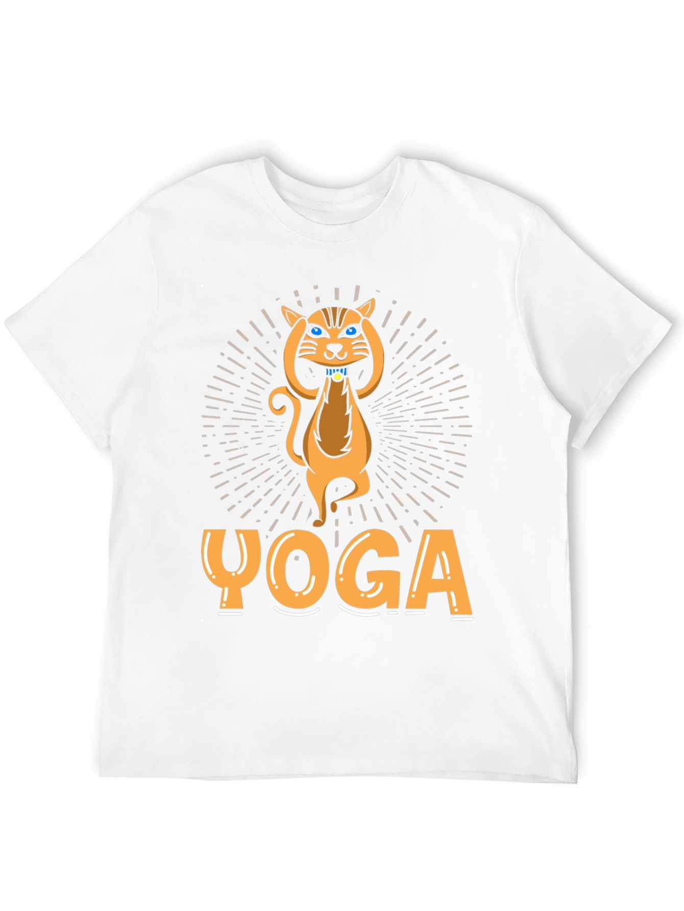 Yoga Cat Graphic T-Shirt - Unisex