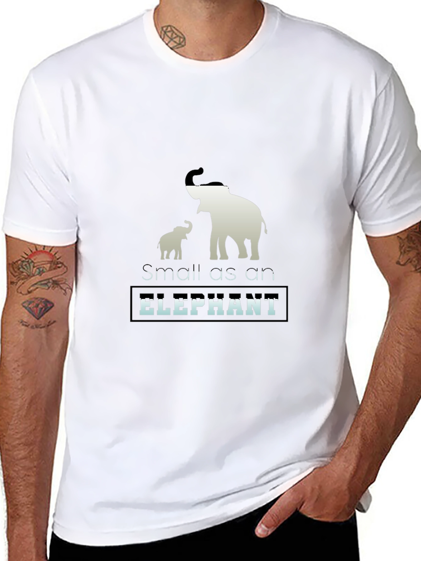 Small as an Elephant Graphic Tee