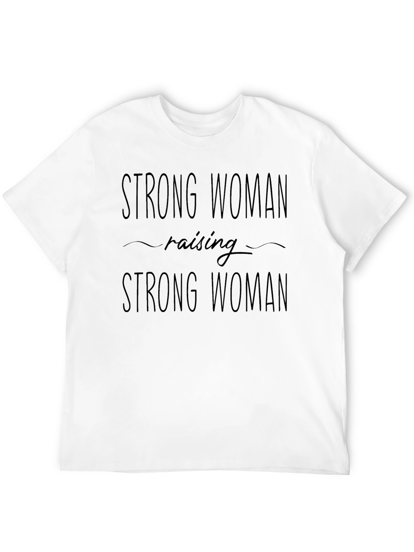 Strong Woman Graphic Tee - Empowering Womens T-Shirt