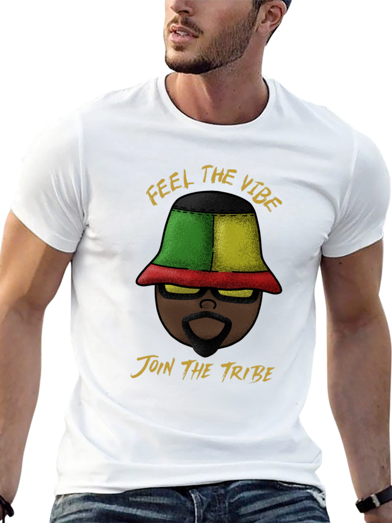 Feel the Vibe Tribe Graphic Tee