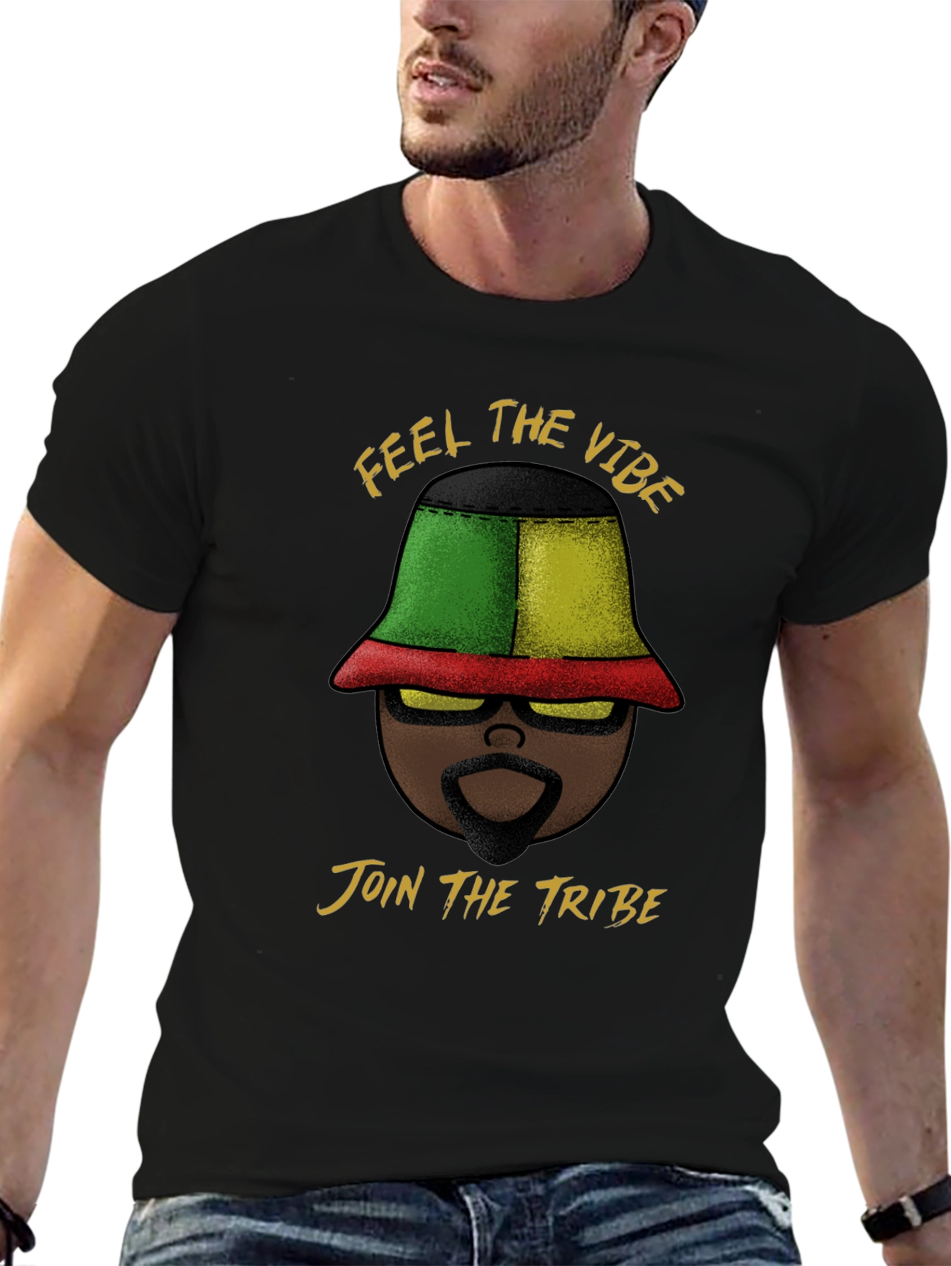 Feel the Vibe Tribe Graphic Tee
