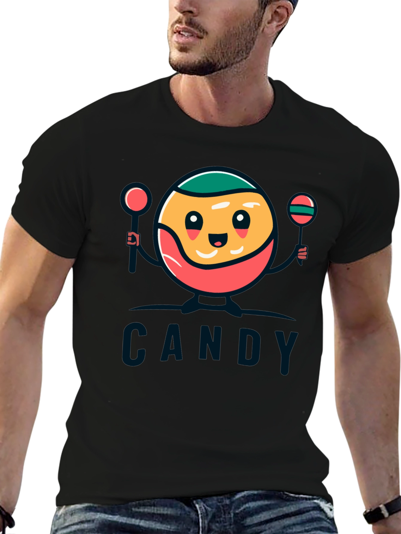 Fun Candy Graphic T-Shirt