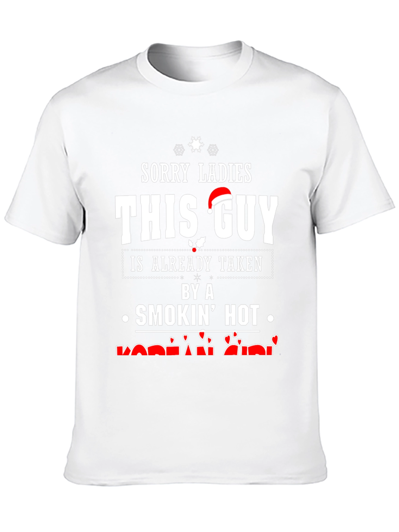 Sorry Ladies This Guy Is Taken Black T-Shirt