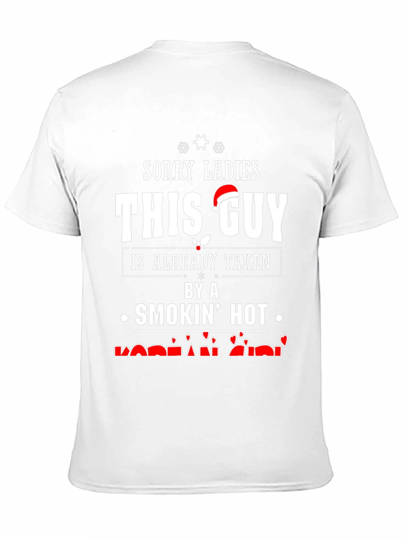 Sorry Ladies This Guy Is Taken Black T-Shirt