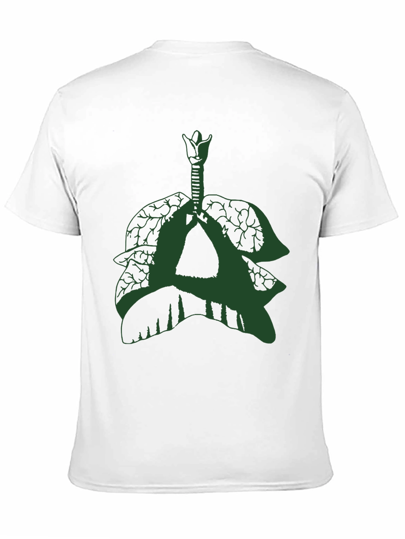 Nature Lungs Graphic Tee - Breathable Comfort