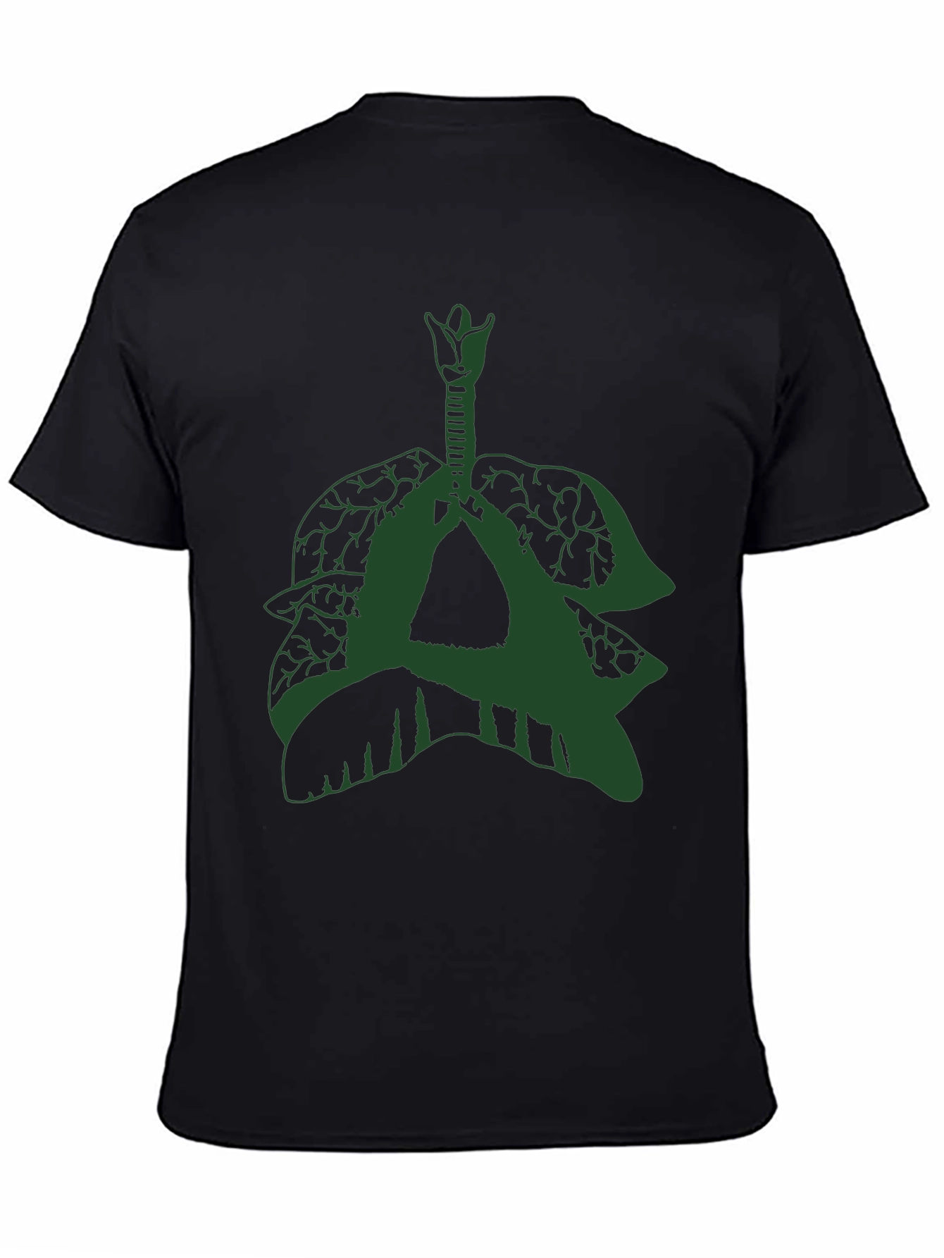 Nature Lungs Graphic Tee - Breathable Comfort