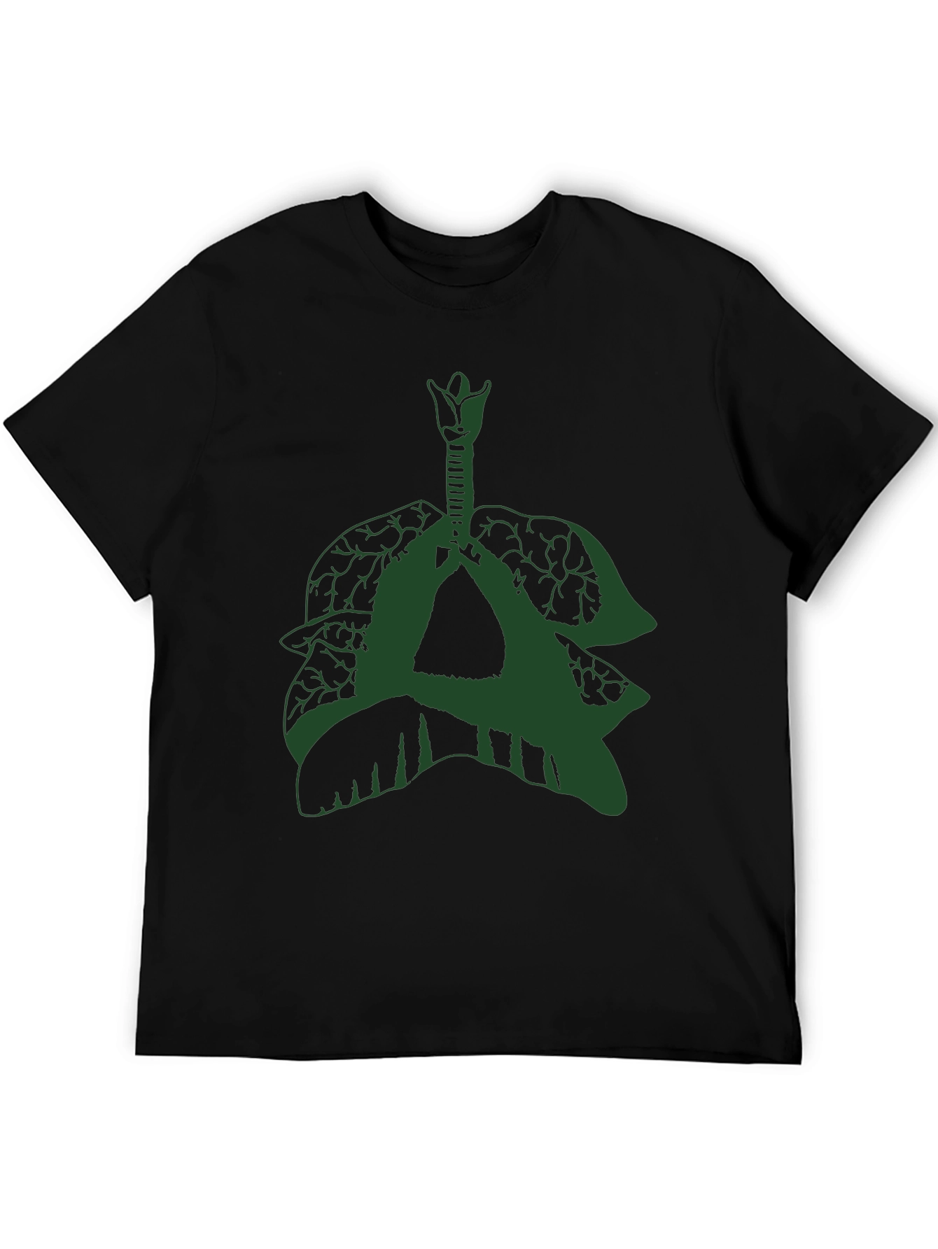 Nature Lungs Graphic Tee - Breathable Comfort